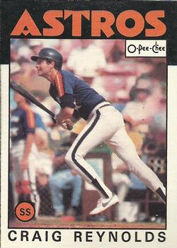 1986 O-Pee-Chee Baseball Cards 298     Craig Reynolds